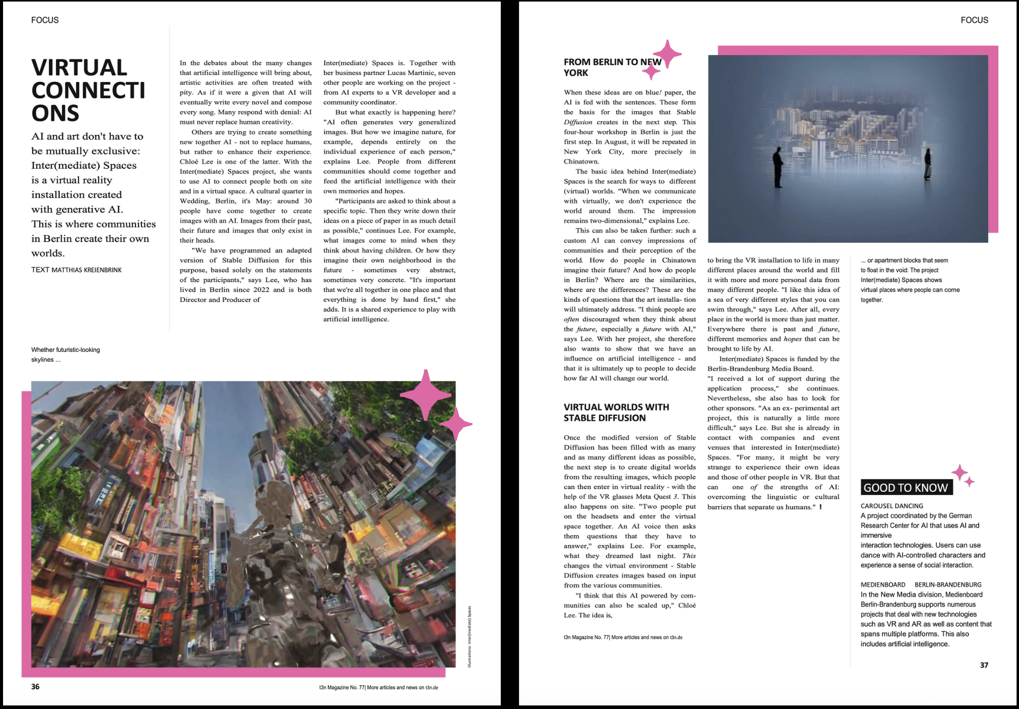 T3N Magazine feature